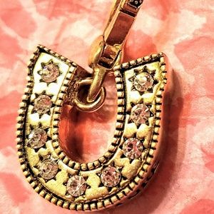 JUICY COUTURE LUCKY HORSESHOE CHARM